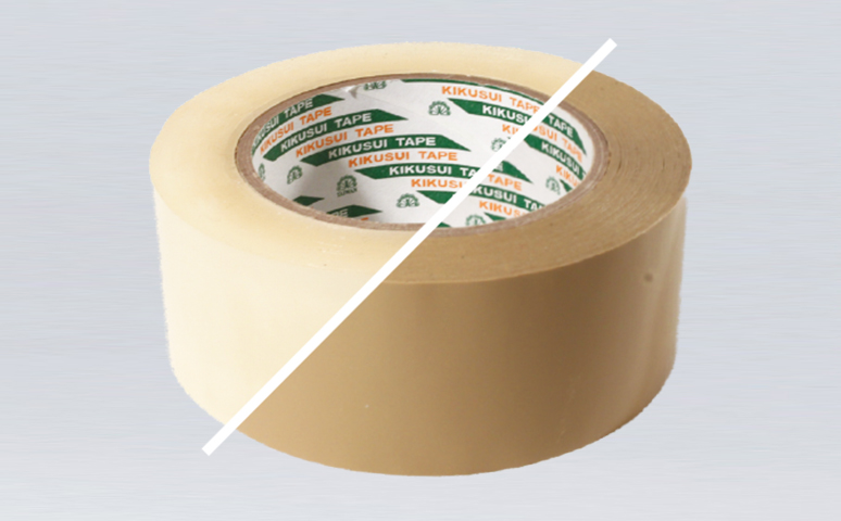 日本菊水低溫OPP包裝膠帶用于產品包裝,是40μ厚度亞克力OPP膠帶,低溫下高粘膠帶