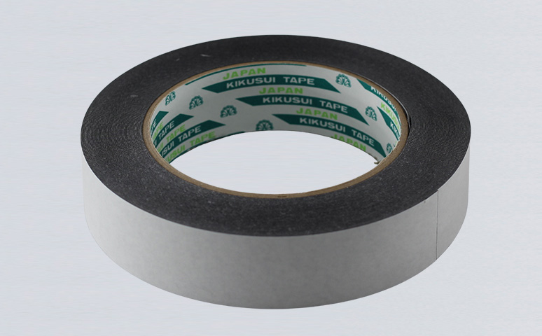 黑色PE編織布基雙面膠帶，丙烯酸膠層