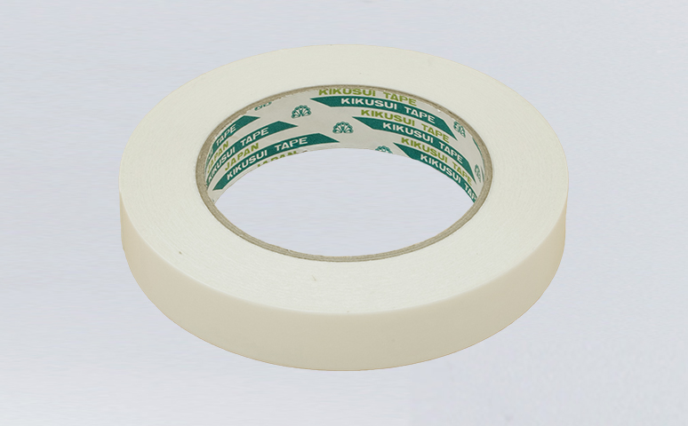 日本菊水廣告布拼接棉紙雙面膠帶,加厚膠帶,粘著力超強(qiáng),適于粗糙和毛刺表面,用于廣告布拼接